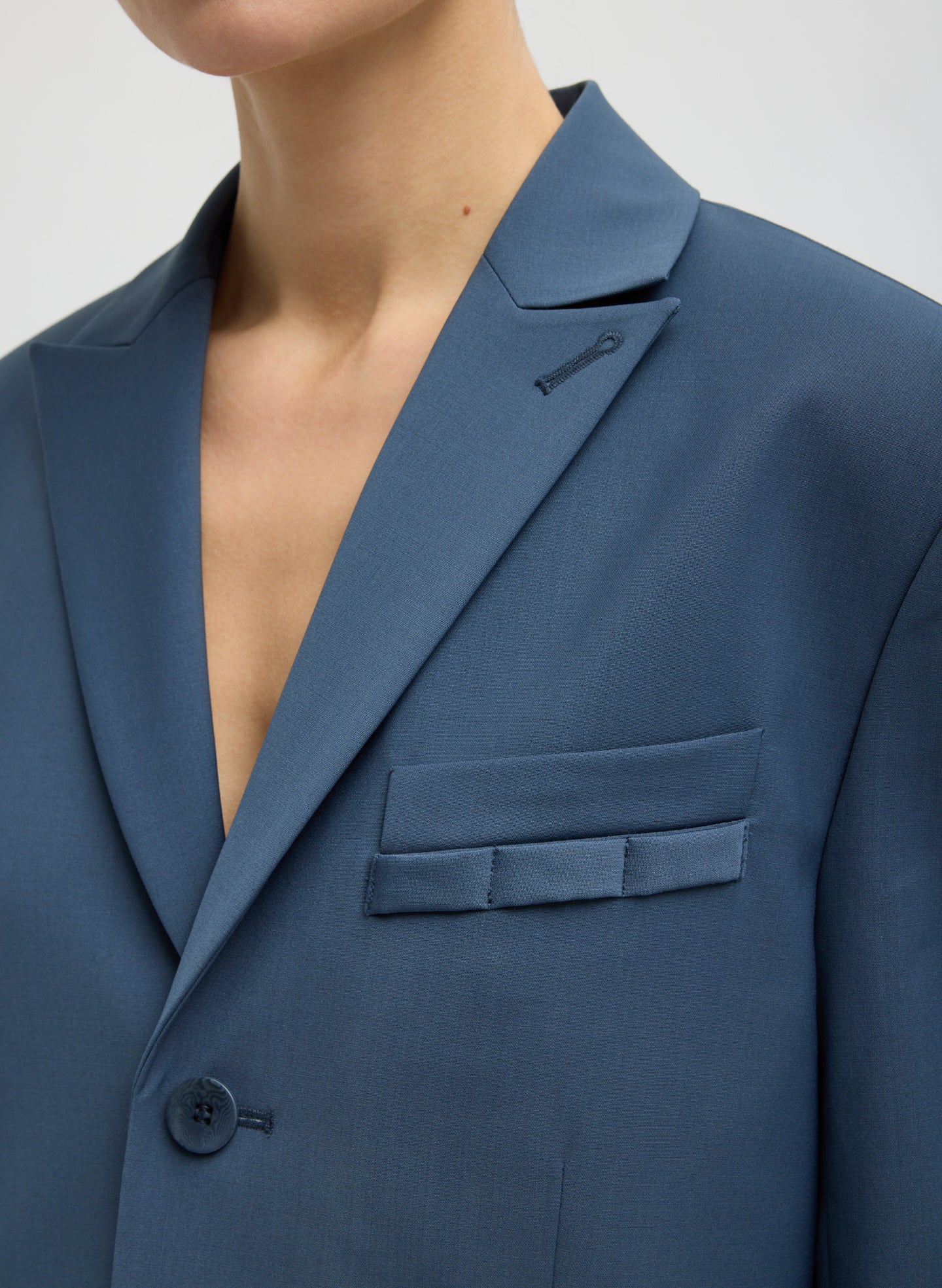 Tropical Wool Dennis Cutout Blazer – Tibi Official