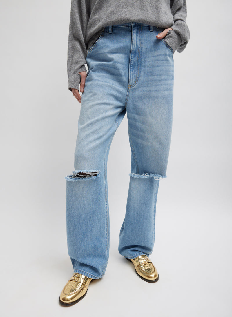 Vintage Wash Denim Ryder Jean – Tibi Official