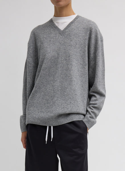 Washable Cashmere Easy V-Neck Sweater – Tibi Official