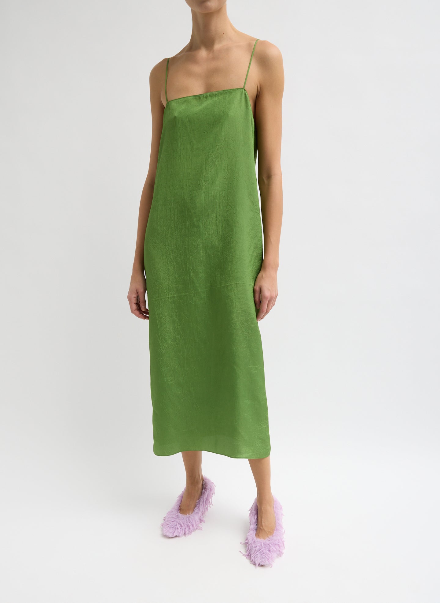 Summer Acetate Crinkle Slip Dress Tibi Official Summer Acetate Crinkle Slip Dress Tibi Official