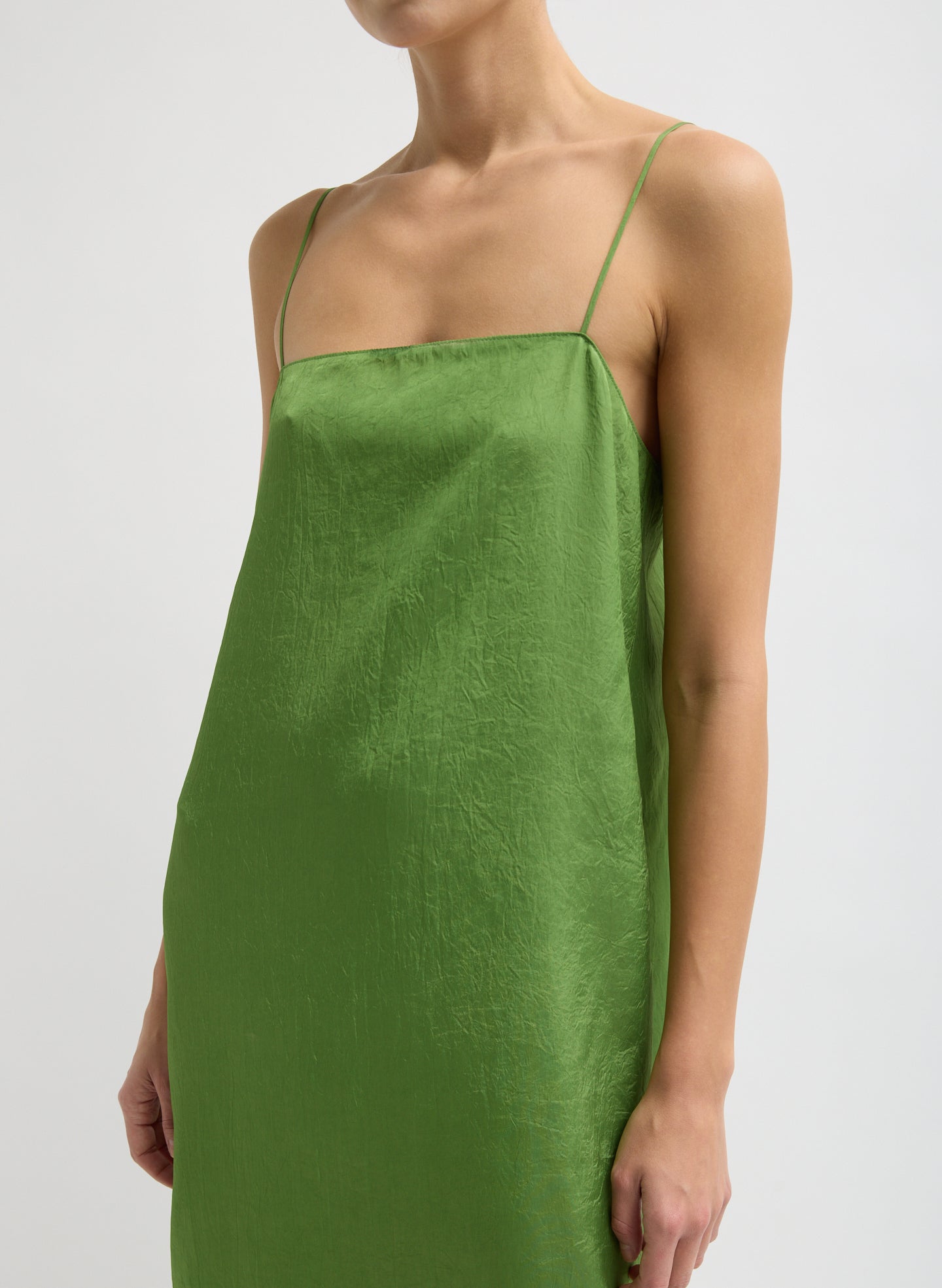 Summer Acetate Crinkle Slip Dress Tibi Official Summer Acetate Crinkle Slip Dress Tibi Official