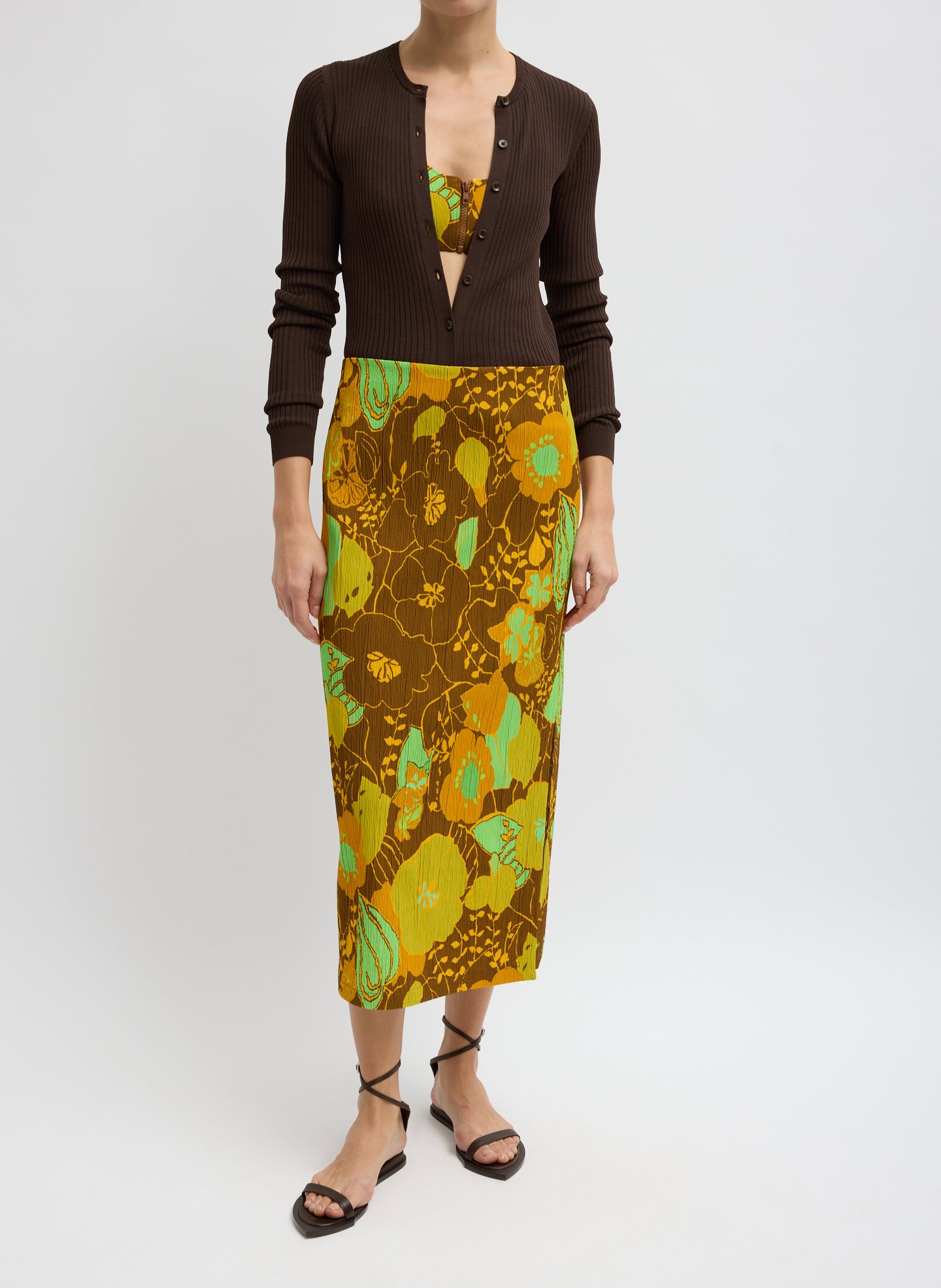 Kamara Print Skirt – Tibi Official