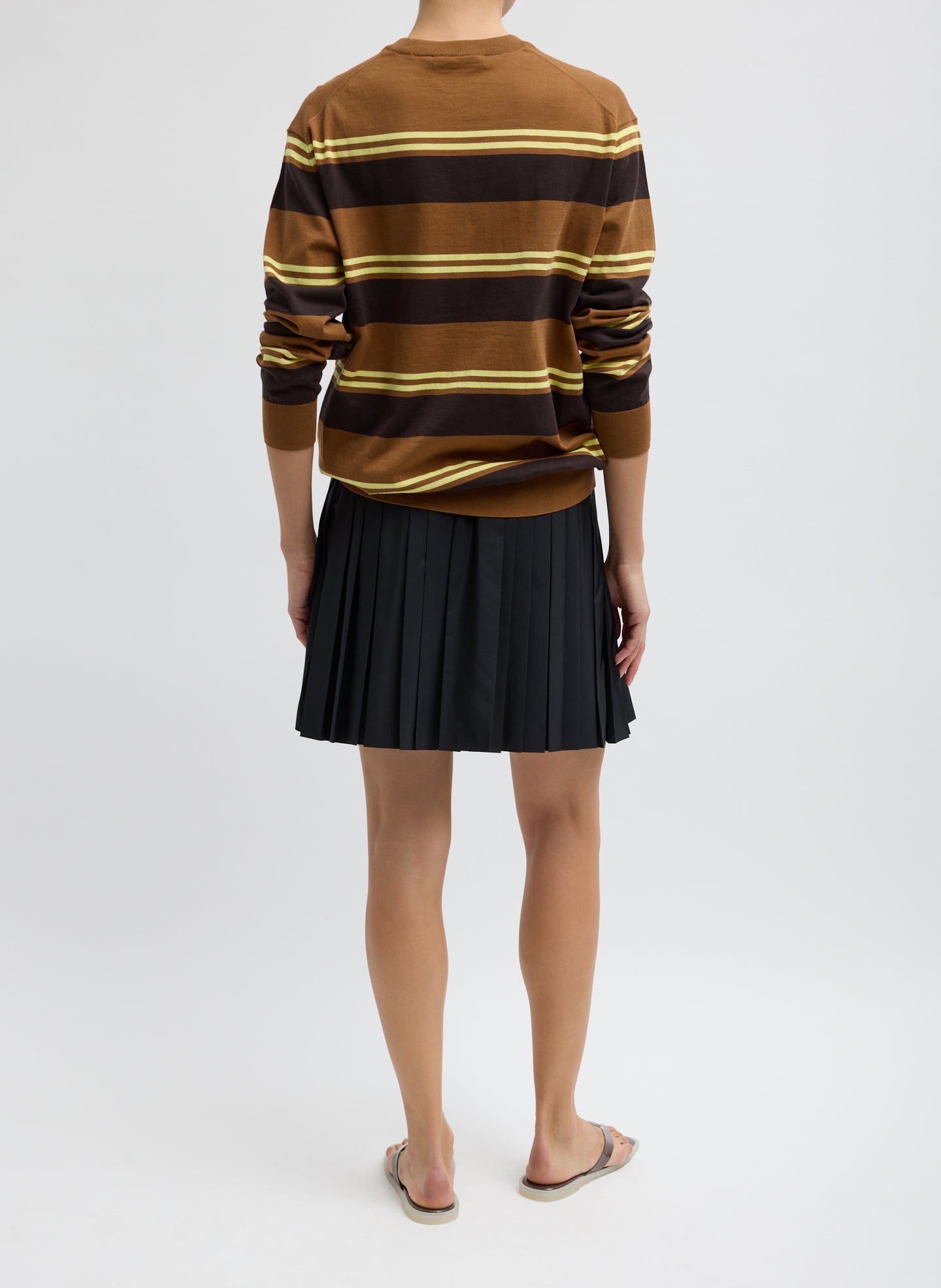 あい ♡ Bibi pleats mini skirt Mサイズ Summer Nylon Pull On Mini Skirt – Tibi Official