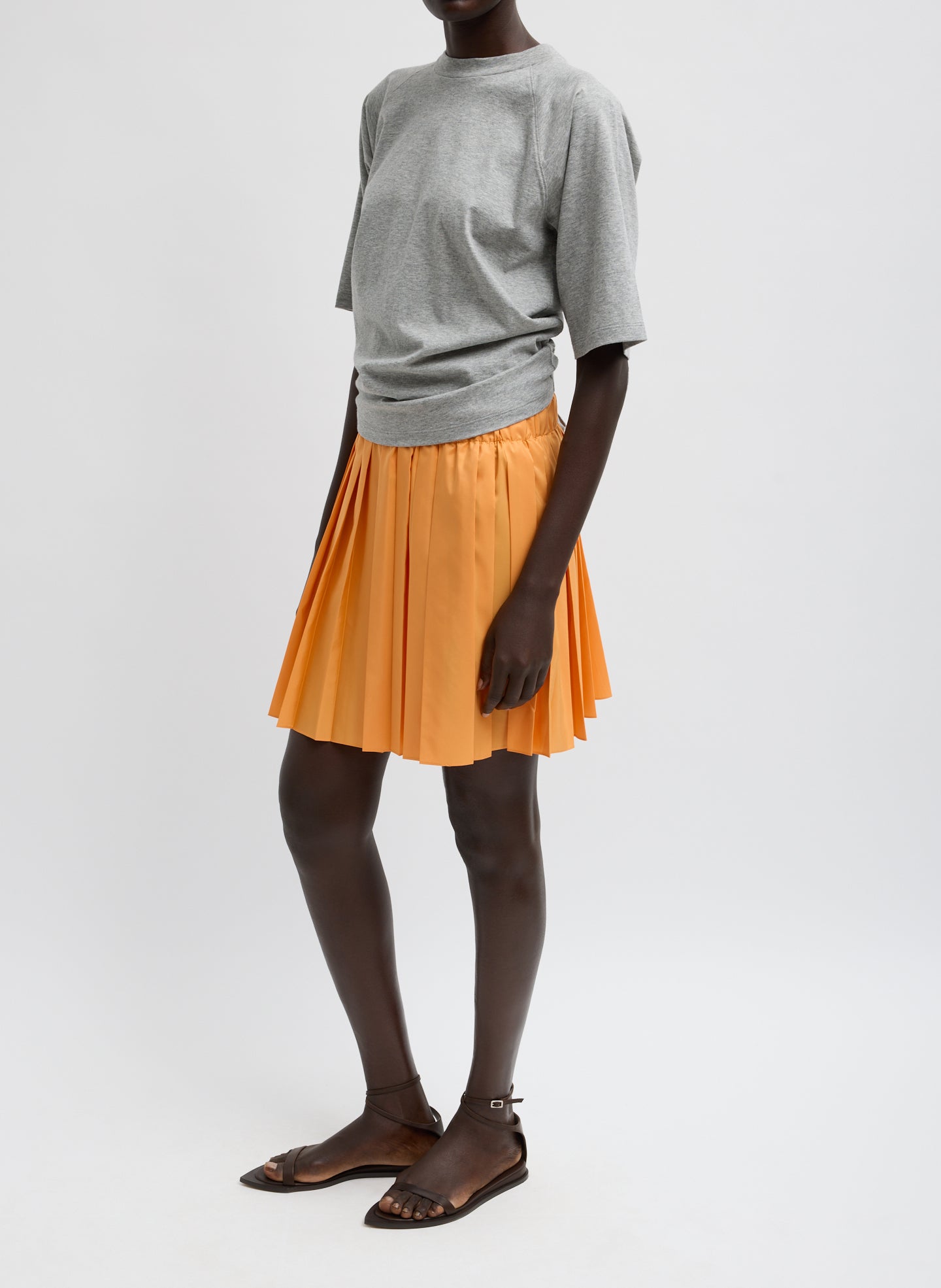 Summer Nylon Pull On Mini Skirt – Tibi Official