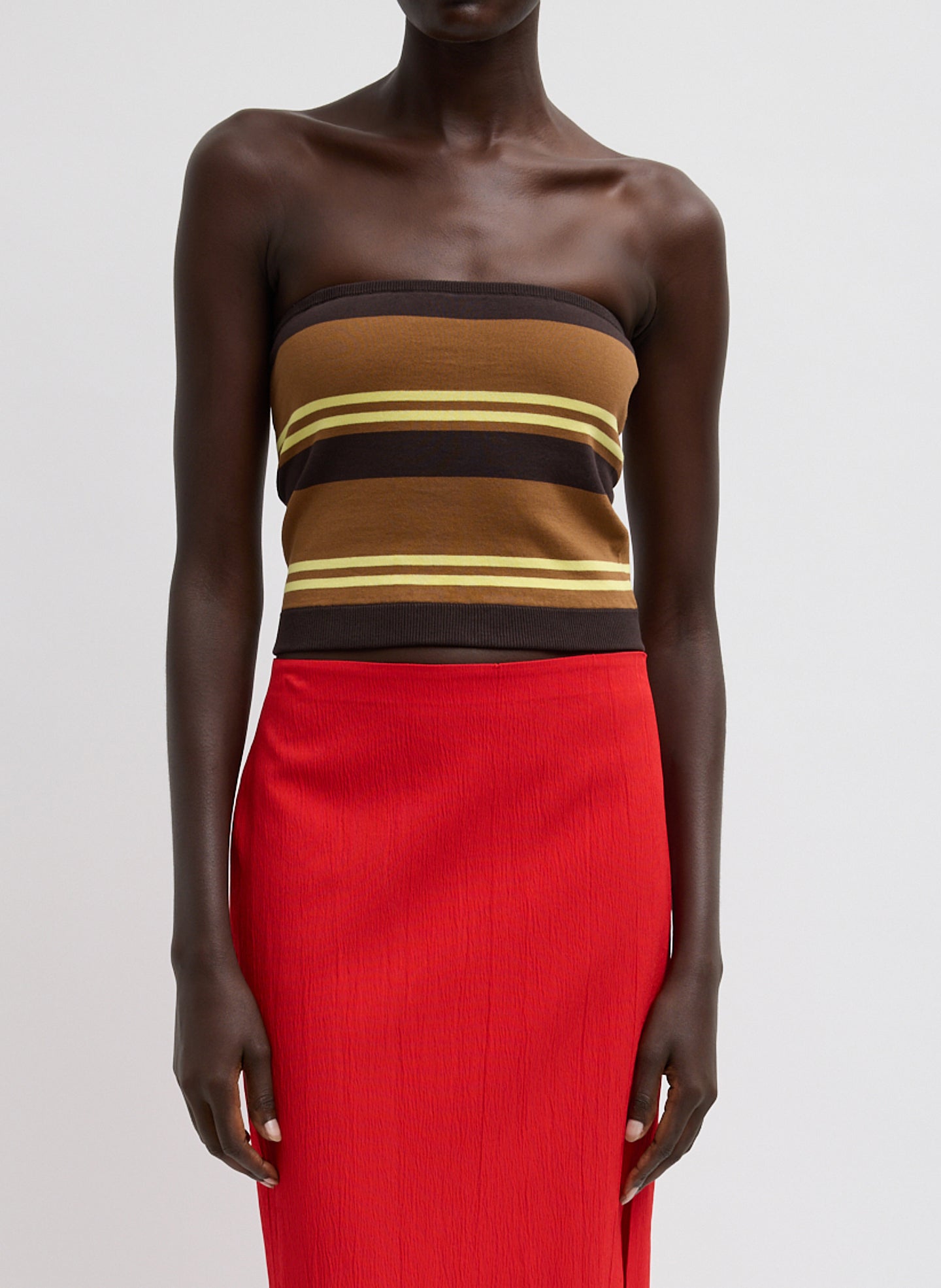 【美品】Deuxieme Classe Tibi ベスト Super Fine Gauge Striped Tube Top – Tibi Official