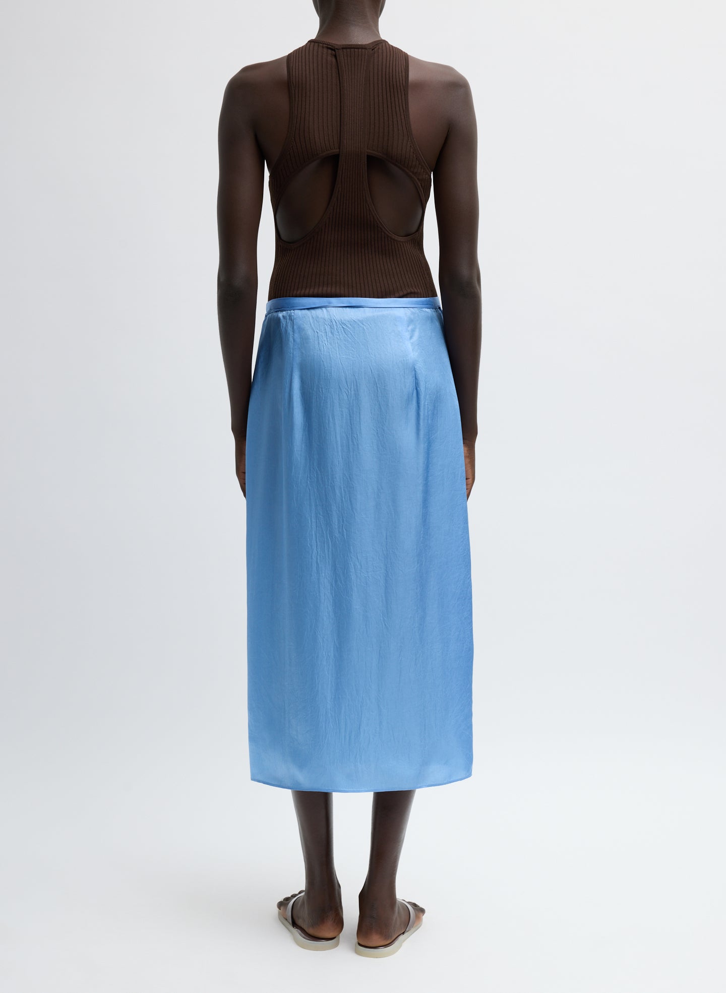 Summer Slip Wrap Skirt – Tibi Official