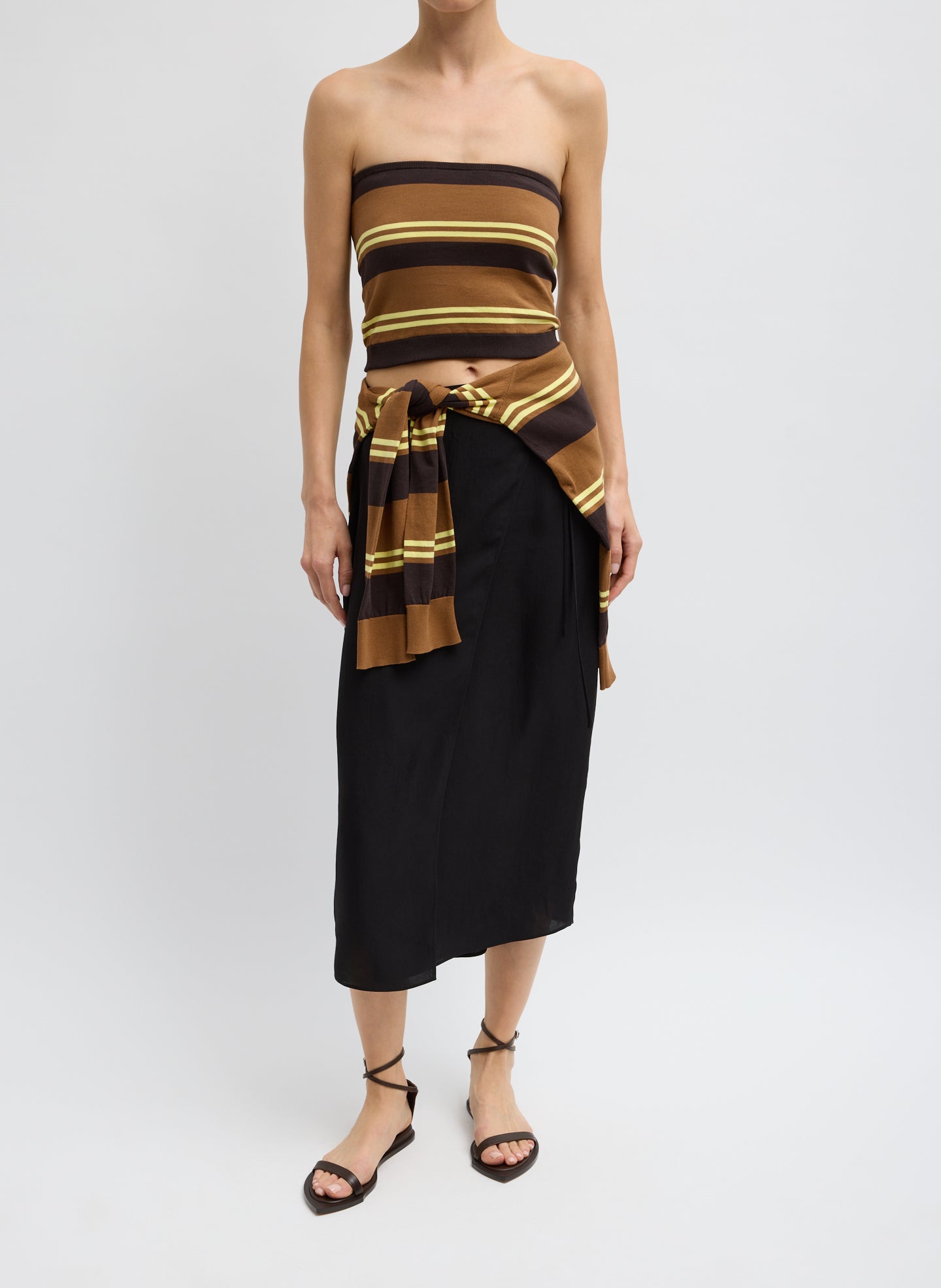 Summer Slip Wrap Skirt – Tibi Official