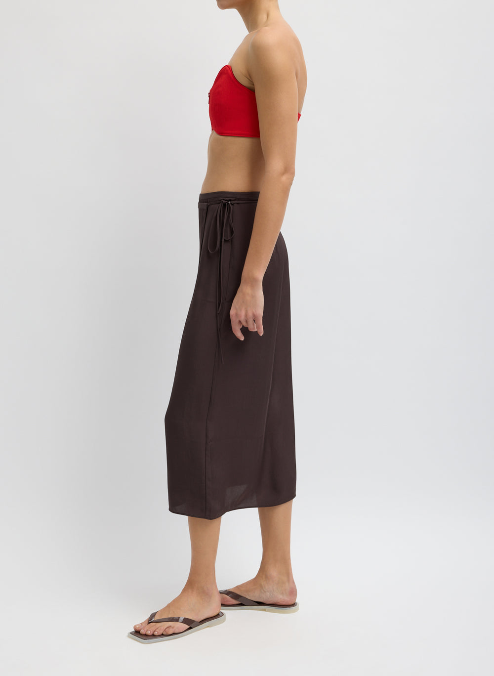Summer Slip Wrap Skirt – Tibi Official