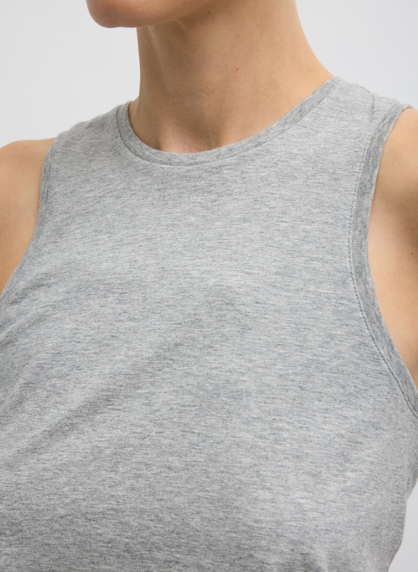 Shirred Back Tank – Tibi Official
