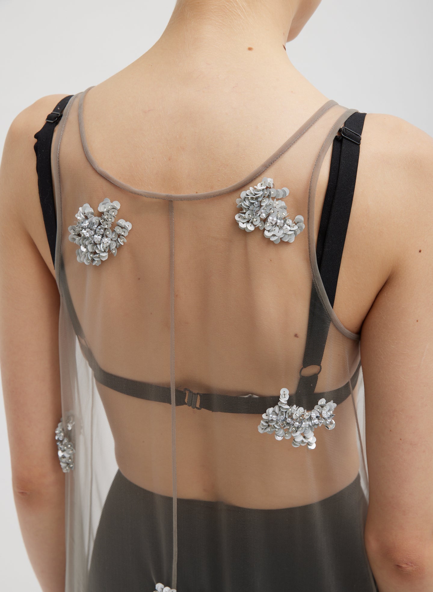 Artemis Beading Tank Dress Tibi Official Artemis Beading Tank Dress Tibi Official