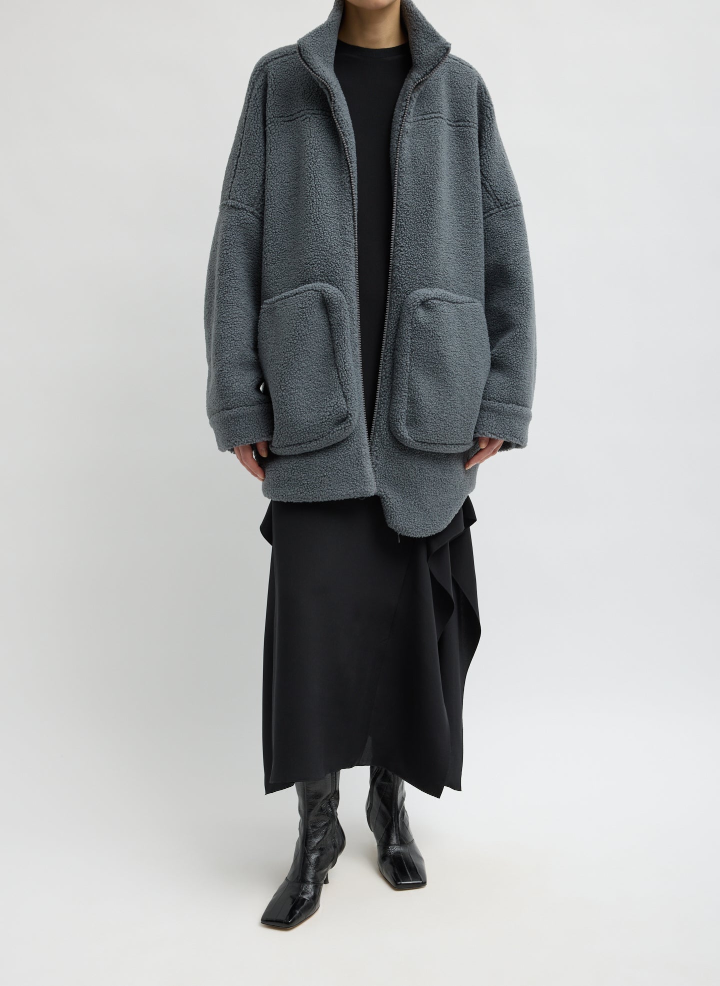 ジャケット・アウター TBPR/NEIGHBORHOOD-ISLEYPUFFY CCOAT Cozy Fleece Cubic Zip Up Bomber – Tibi Official