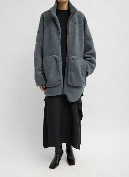 ジャケット・アウター TBPR/NEIGHBORHOOD - ISLEY PUFFY C-COAT Cozy Fleece Cubic Zip Up Bomber – Tibi Official
