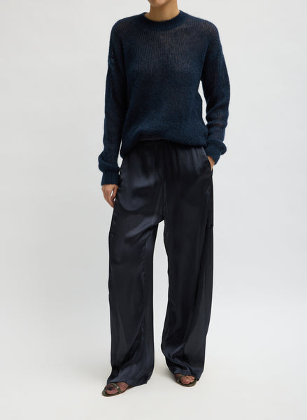 Matte Satin Plisse Winslow Pant – Tibi Official