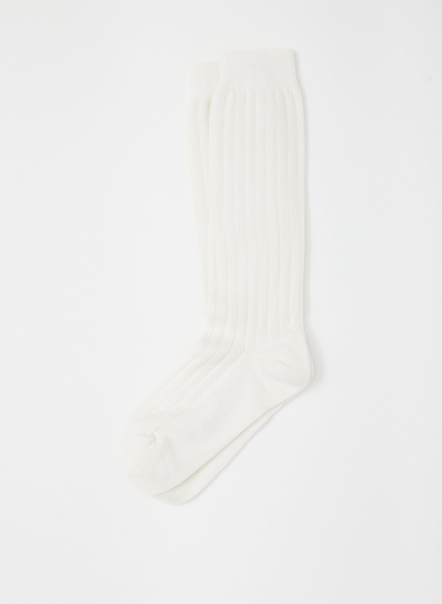 Cashmere Socks - White-1