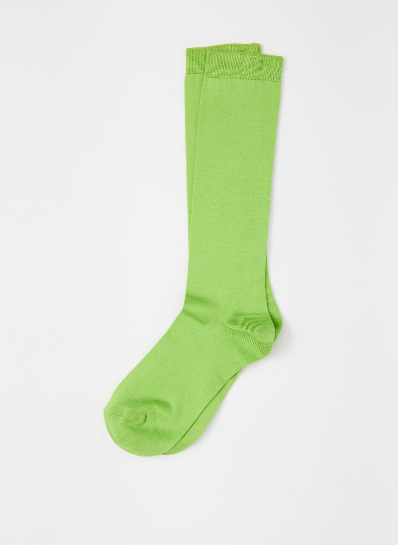 Classic Socks Bright Green-1