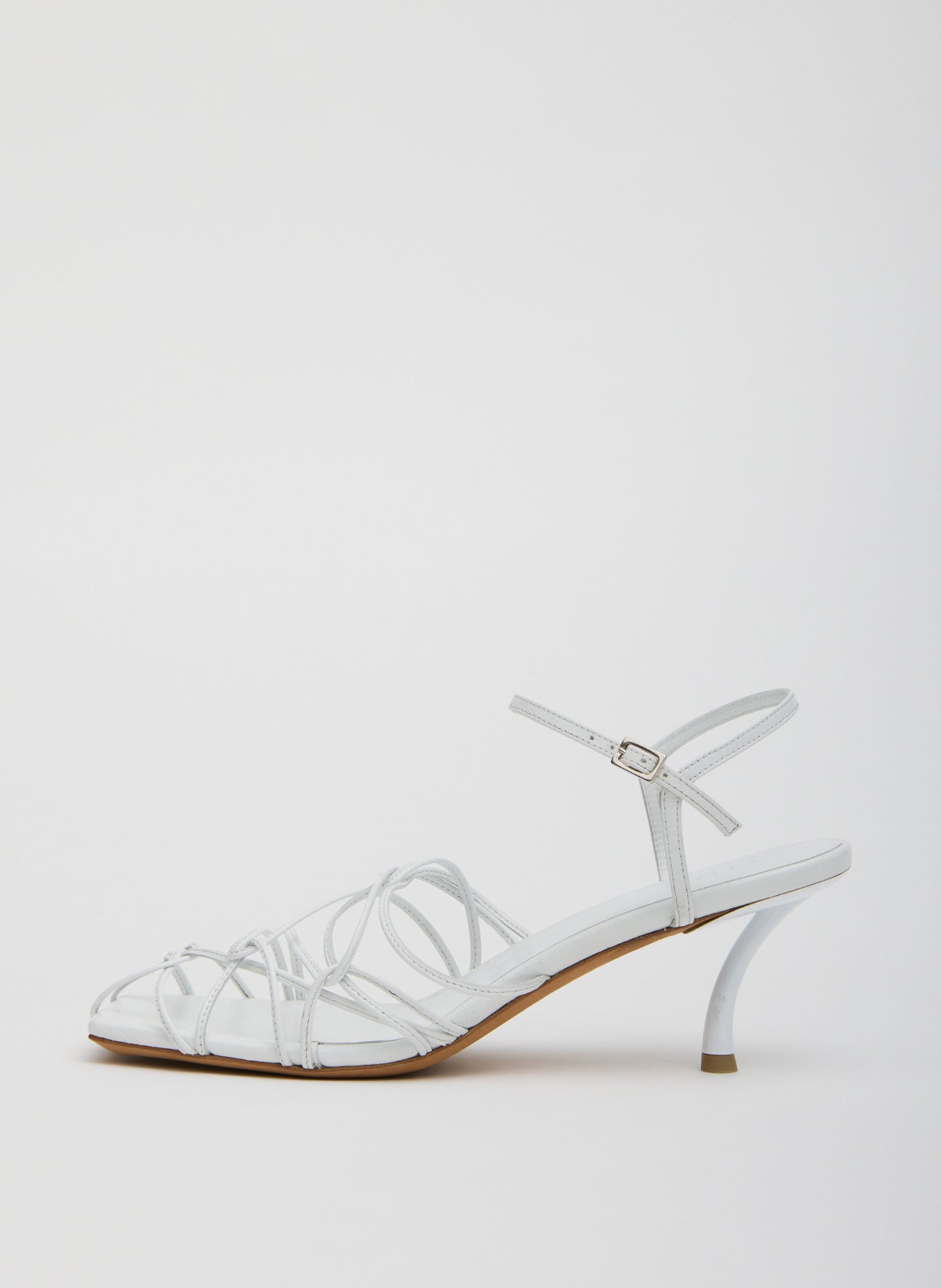 Betty Sandal - Optic White-1