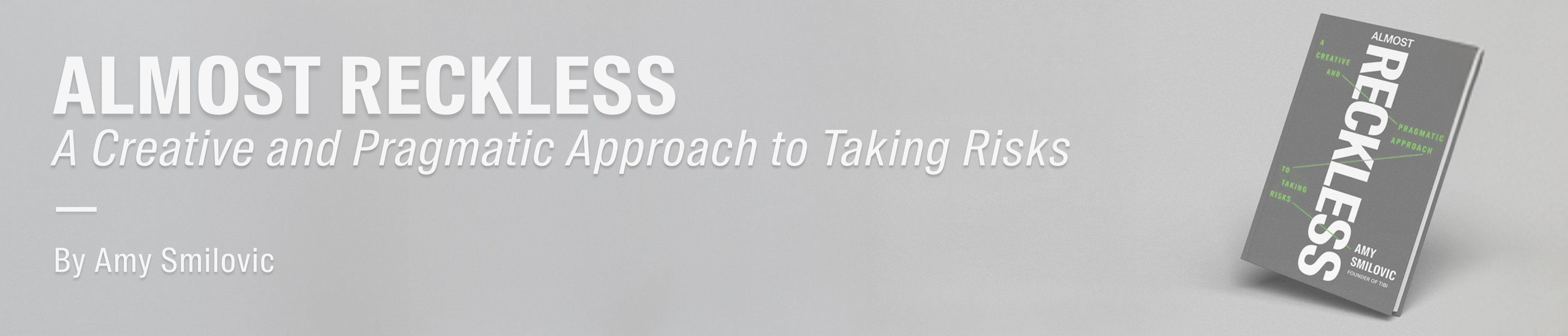 Shop the Almost Reckless Book