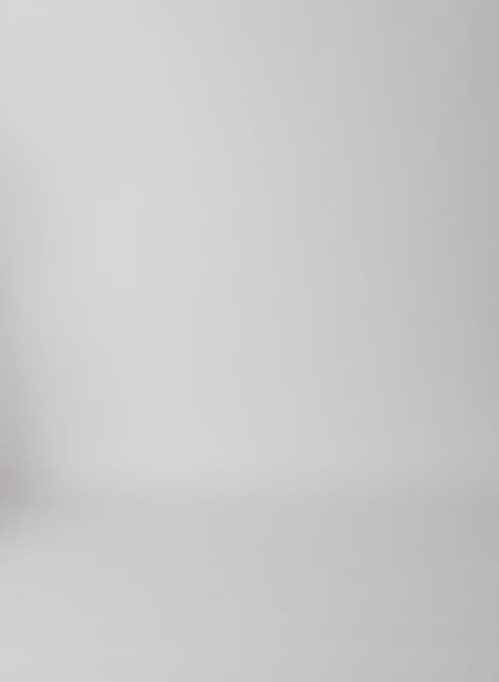 Heather Grey Feather Weight Ribbed Split Neck Turtleneck - video on model