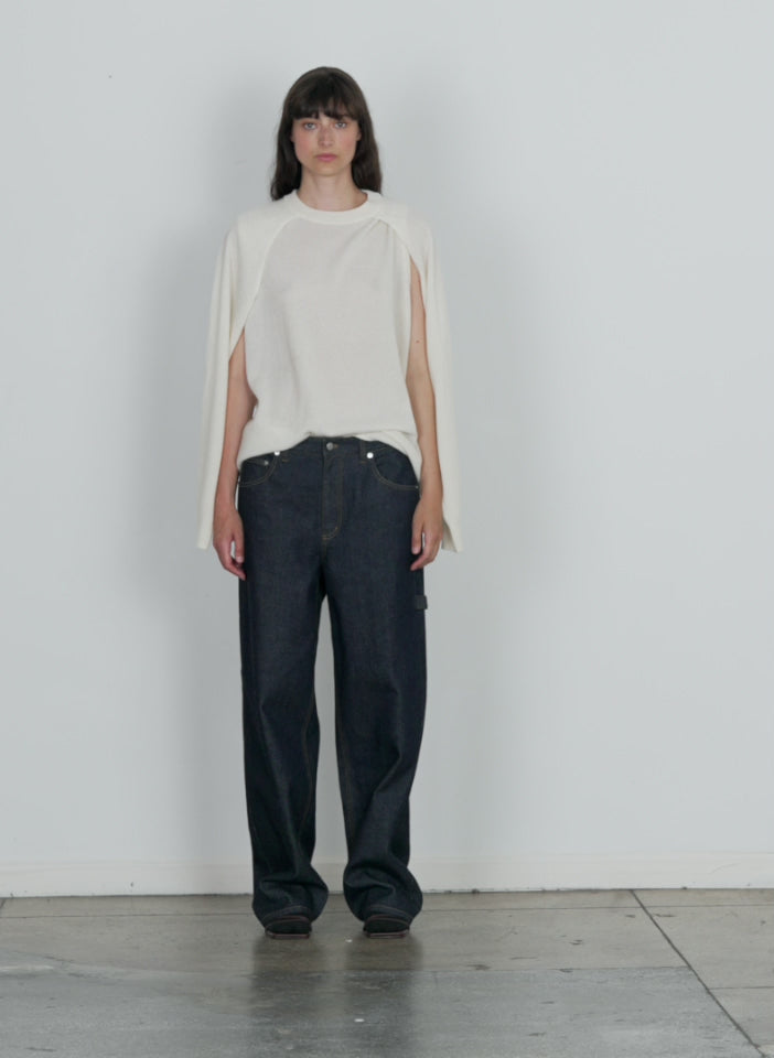 Indigo Denim Sam Jean – Tibi Official