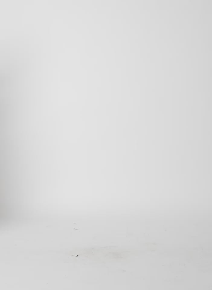 Blue Ultra Light Silk Tencel Funnel Neck Shirt - video on model