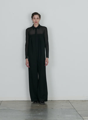 Combinaison Femme LaoZan - Salopette Harem Bouffante, Style Baggy Irrégulier, Manches Spaghetti, En Nylon