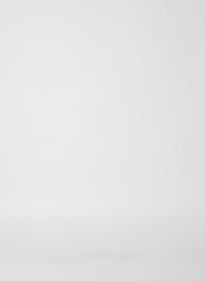 Dark Grey Feather Weight Eco Crepe Funnel Neck Shirt - front view on model