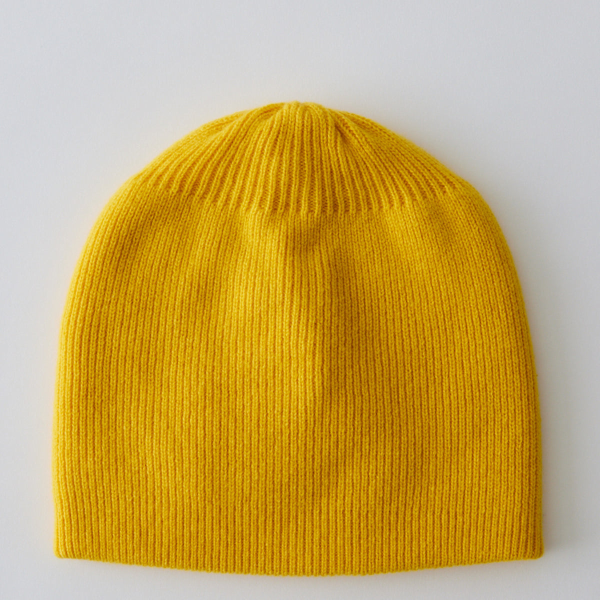 Free People Perfect Cashmere Beanie in Yellow Cashmere Fleece Scarf | Made in Italy – CASASOLA main image 3