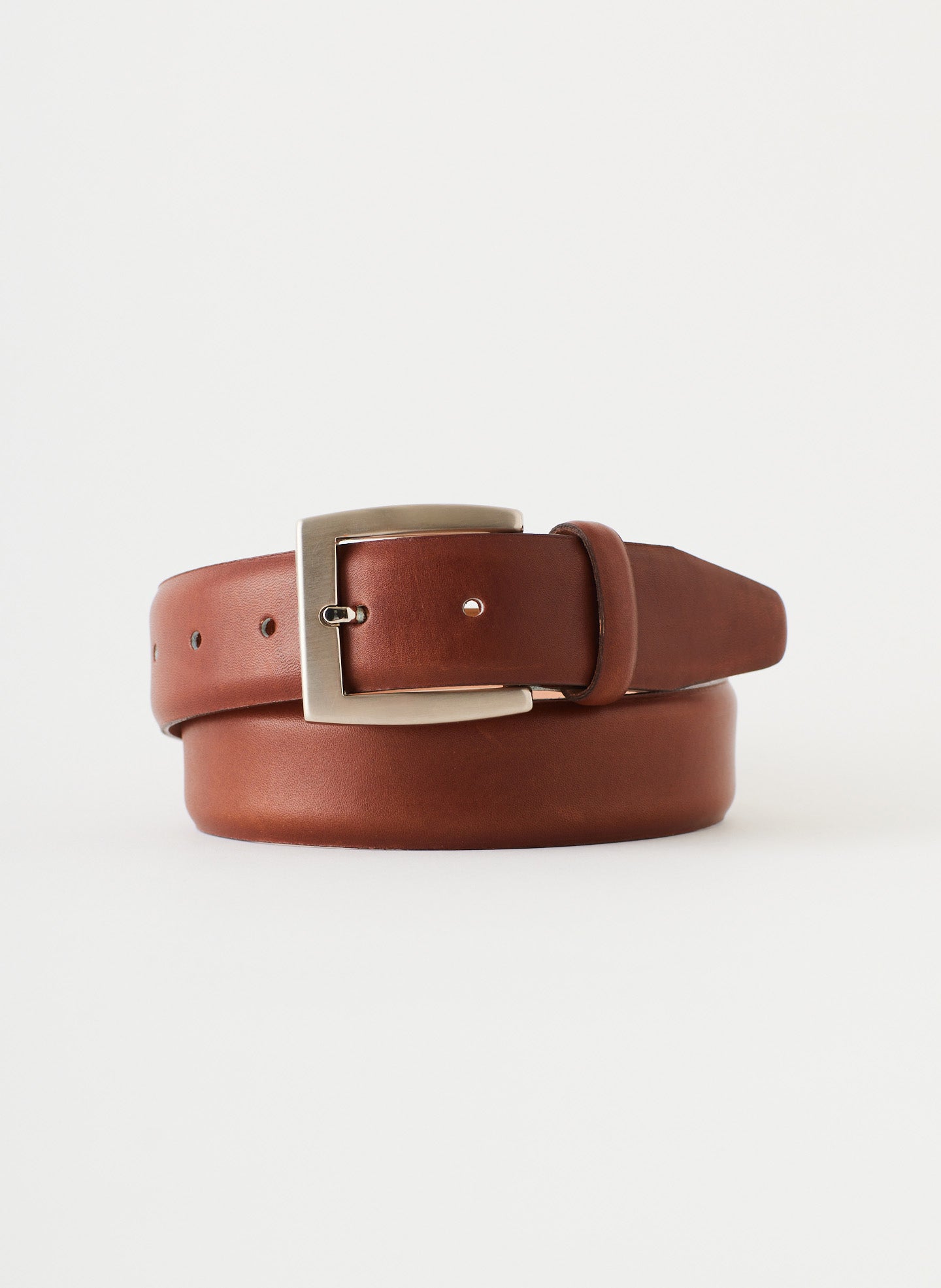 Men's Leather Belt - Brown-1