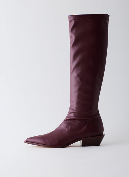 新品未使用 MYWAY BRUNT Bronson Faux Nappa Stretch Boot - Regular Calf – Tibi Official