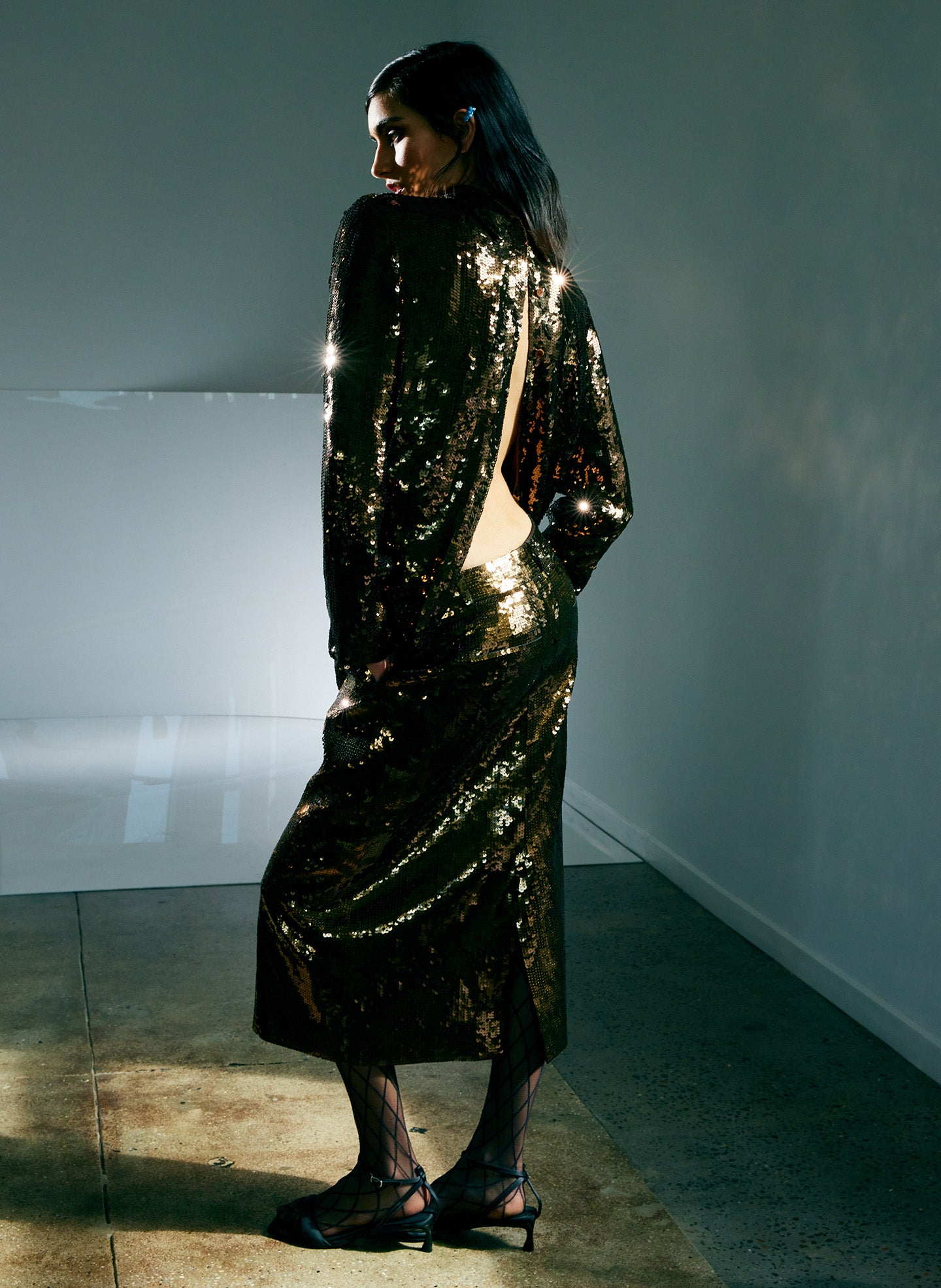 Noor Beading Slim Shirt