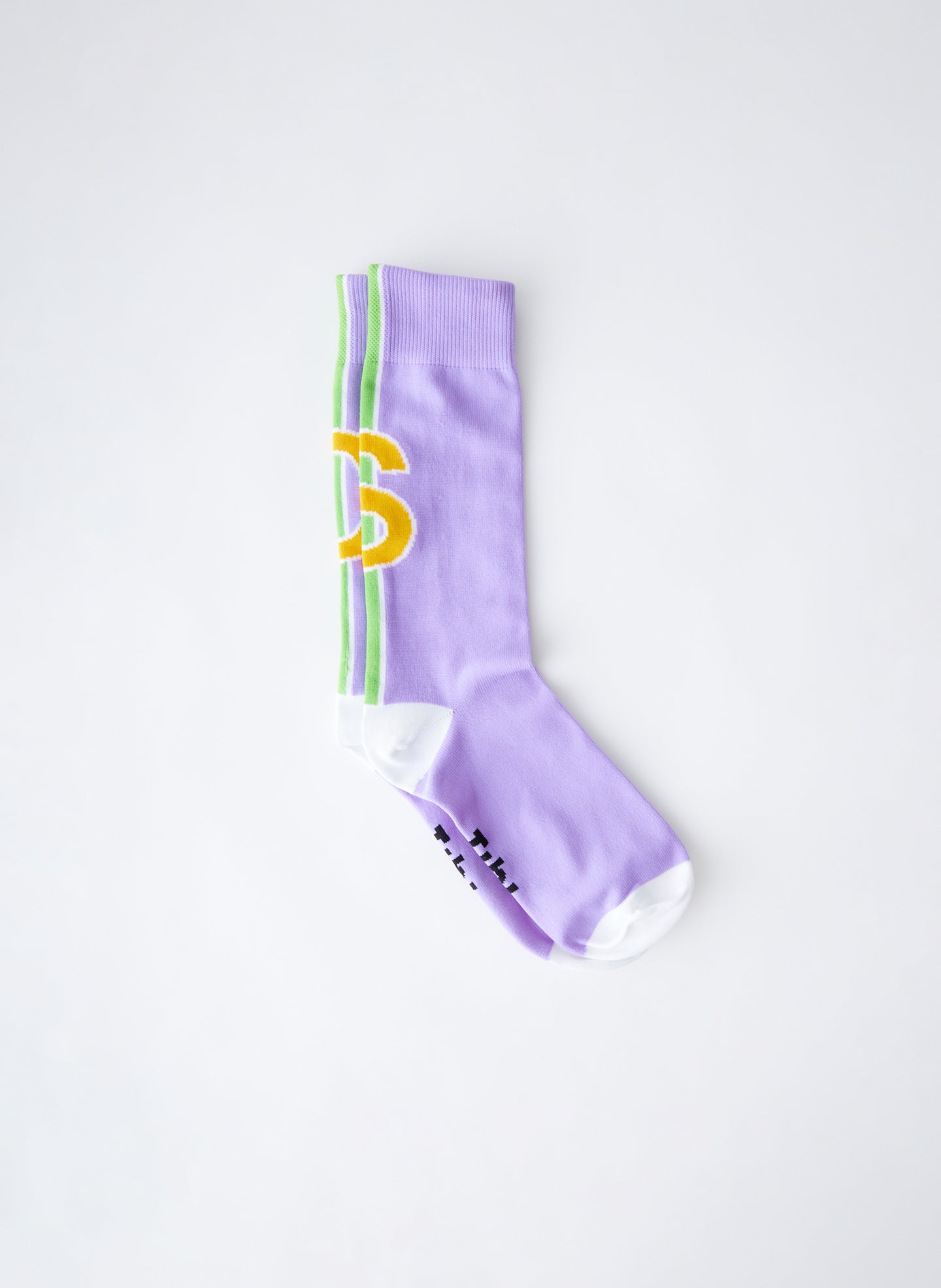 Purple Alphabet Socks - Purple Alphabet Socks