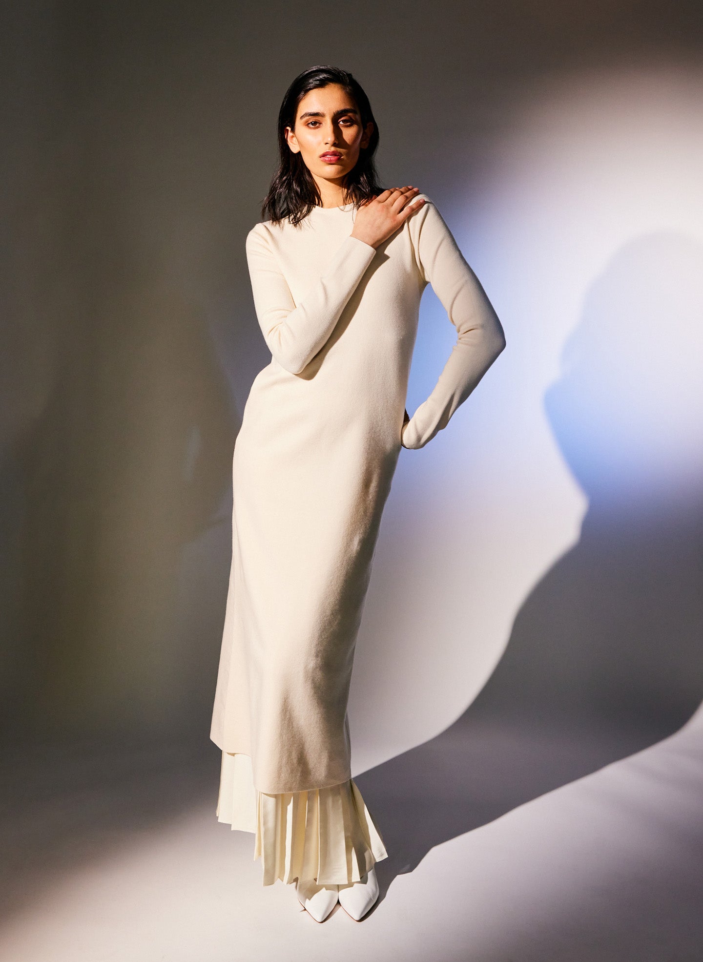 Compact Stretch Cashmere Dress Compact Stretch Cashmere Dress