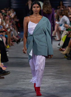 Mid-length dress Louis Vuitton Brown size 42 IT in Cotton
