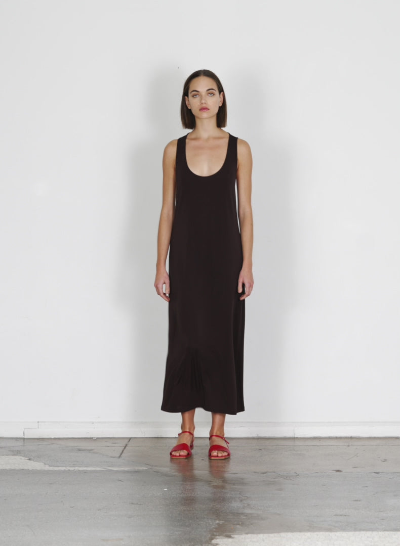 Harlow Jersey Tank Dress Tibi Official