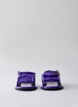 Patent Slingback Beryen Sandal Royal Purple-3