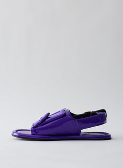 Patent Slingback Beryen Sandal Royal Purple-2