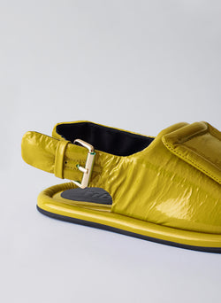 Patent Slingback Beryen Sandal Yellow-3