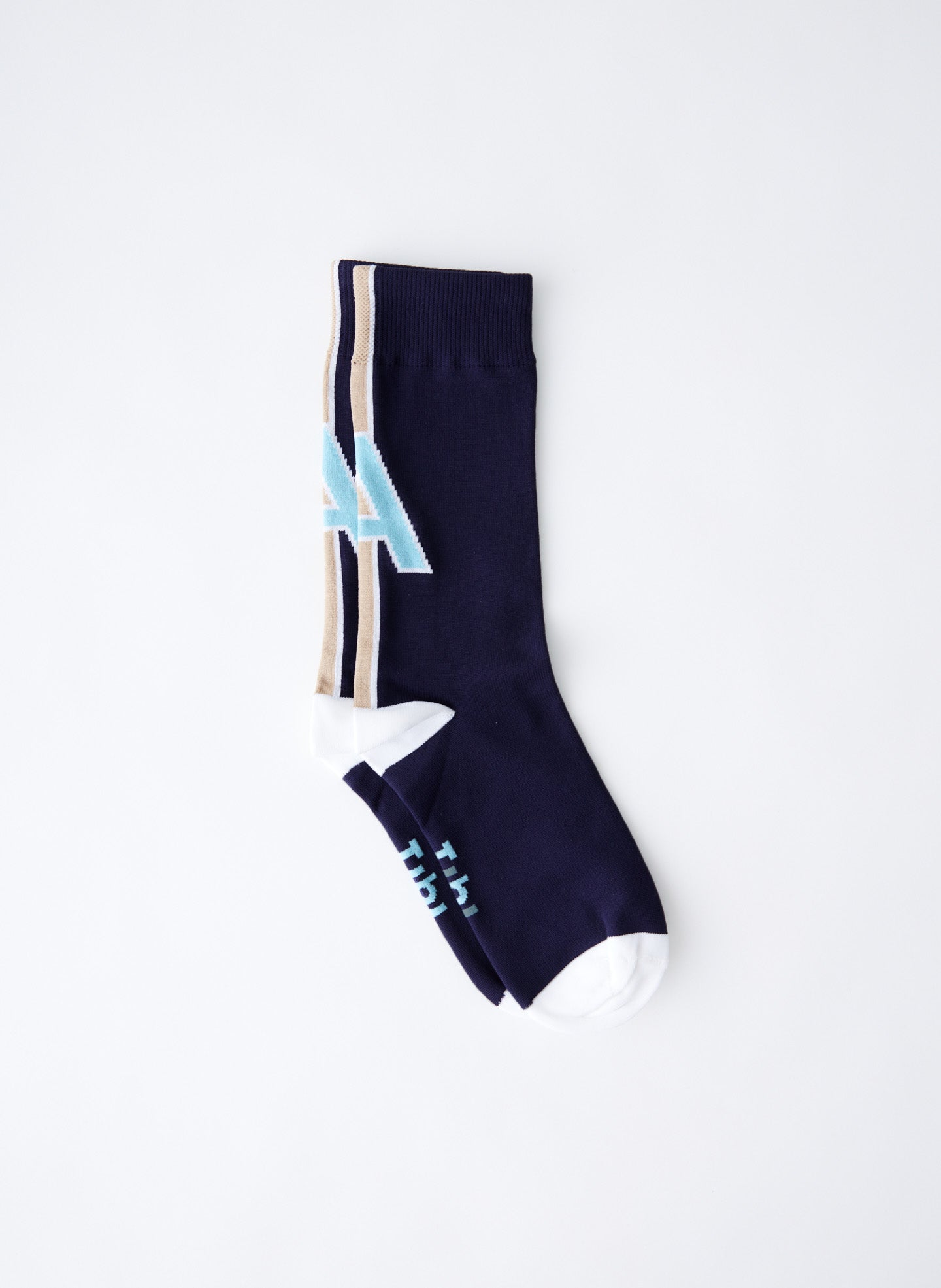 Navy Alphabet Socks - Navy Alphabet Socks