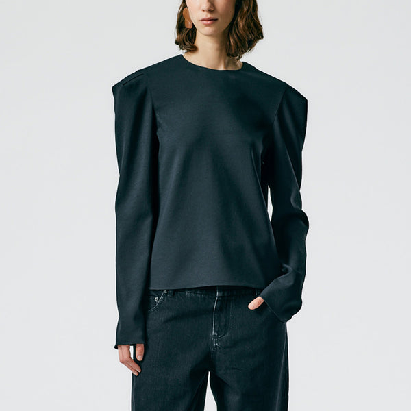 Tibi bell sleeve hot sale top