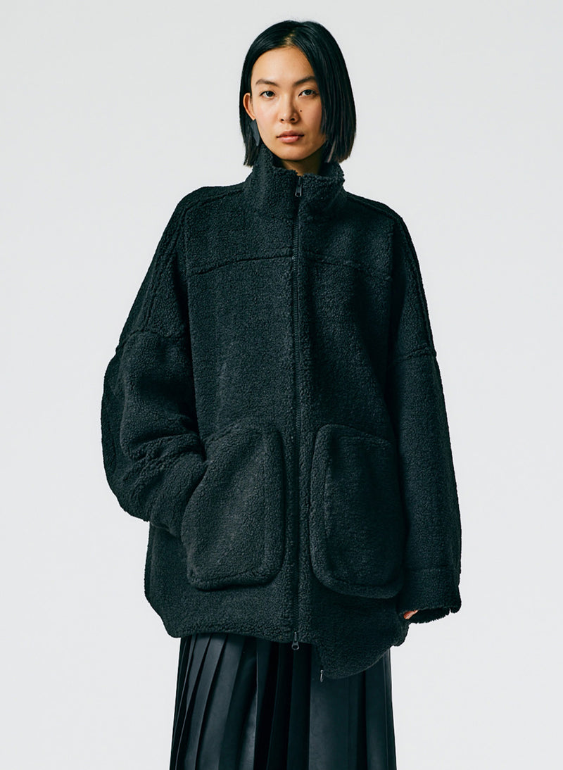 Cozy Fleece Jacket by Tibi for $120