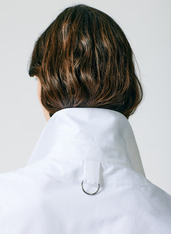 Eco Shirting Double Collar Shirt White-06