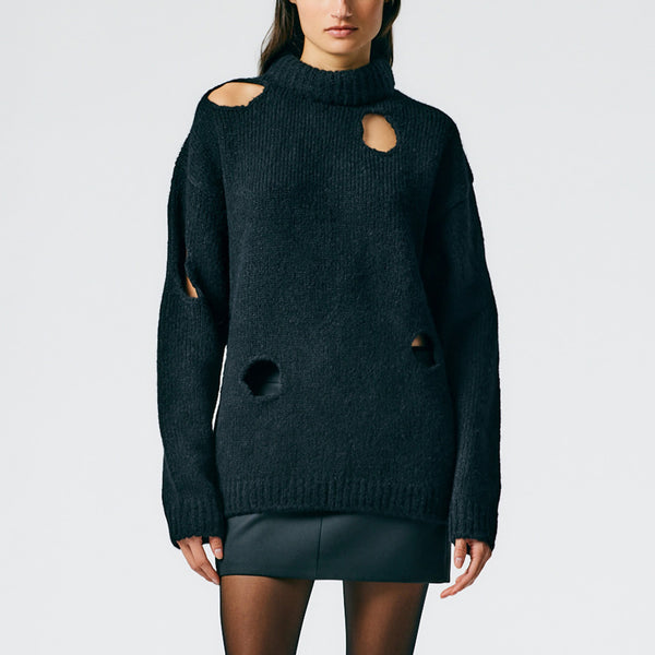 Alpaca Wool-Blend V-Neck Sweater curated on LTK