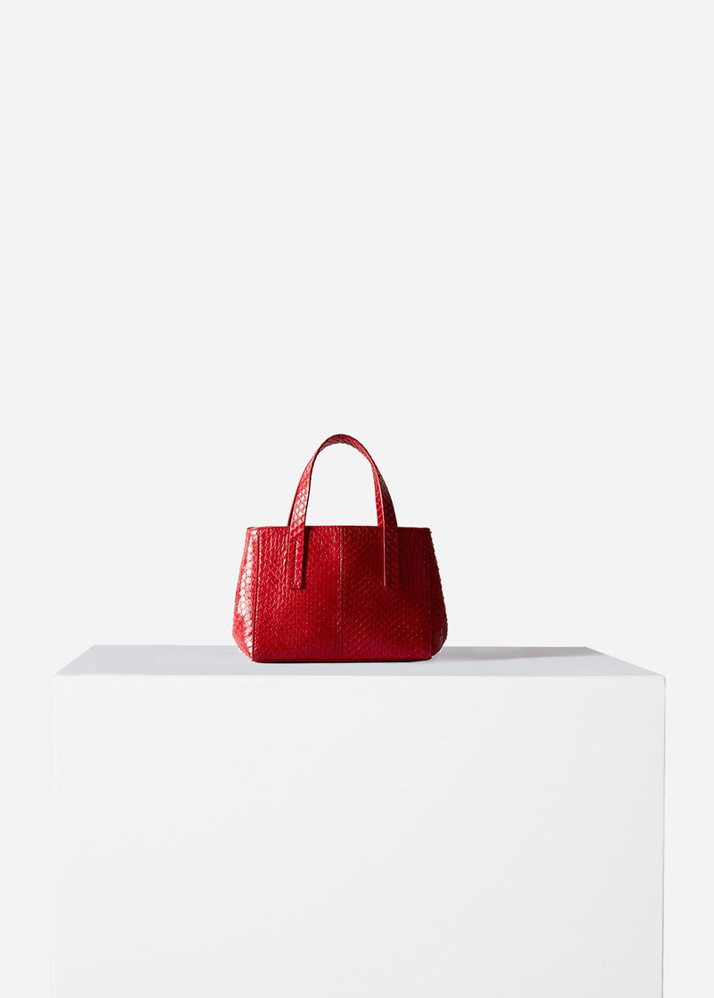 Tibi Le Client Mini Bag Red-11