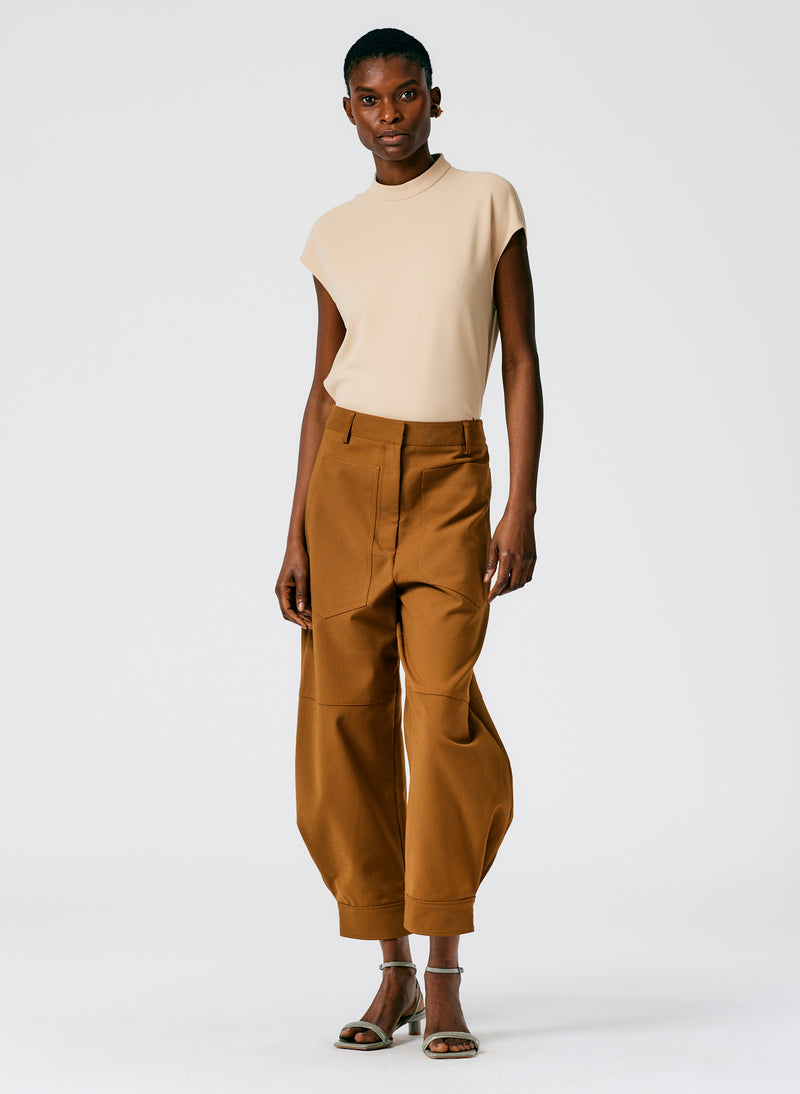 City Stretch Sculpted Pant Cinnamon-04