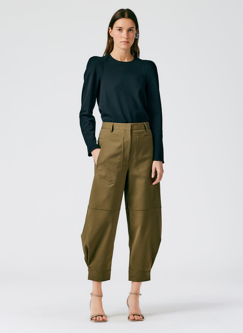 Compact Ultra Stretch Knit Pull On Murray Pant – Tibi Official