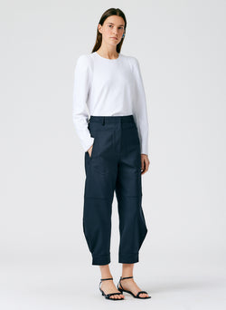 City Stretch Sculpted Pant Navy-05