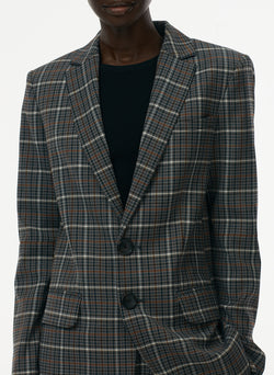 Gabe Menswear Suiting Blazer Grey Multi-05