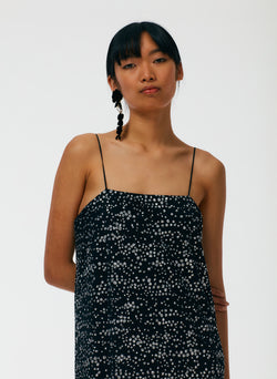 Scintilla Jersey Slip Dress Black-5