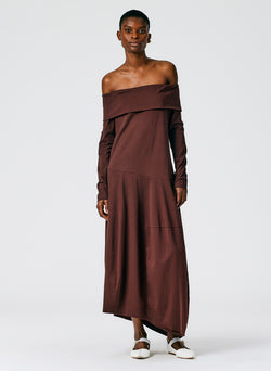 Off the shoulder t shirt maxi dress Clearance