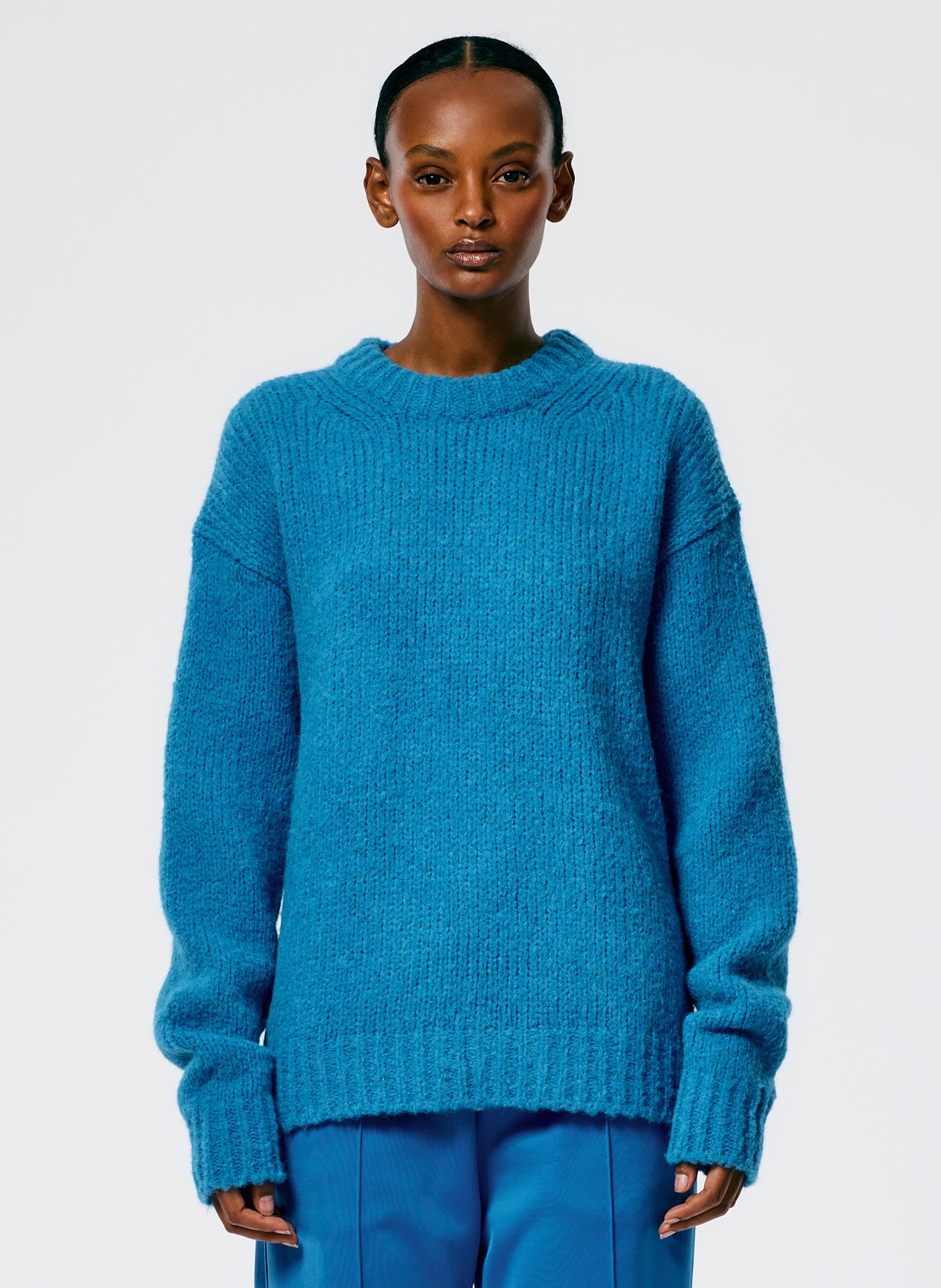 Tibi Cozette Alpaca offers Sweater